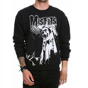 Misfits Sweatshirt The Devil's Rain punk rock Official heavy Pullover 3XL NWT